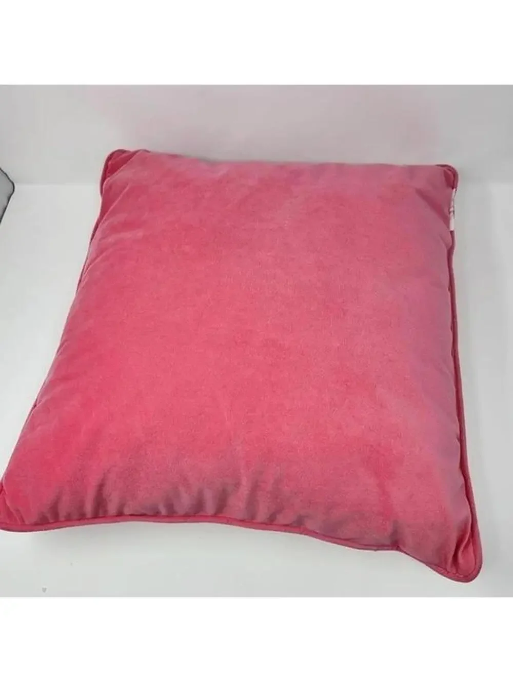 Just A Girl Boss Building Her Empire Pink and Gold Throw Pillow 18 Inch